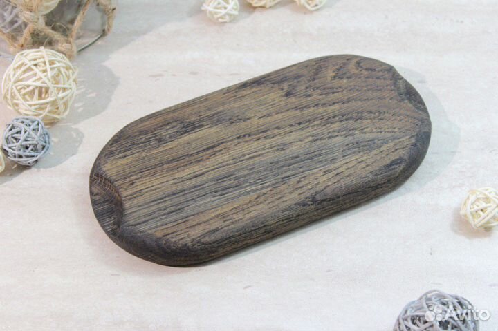 Поднос деревянный маленький « чайные дела»