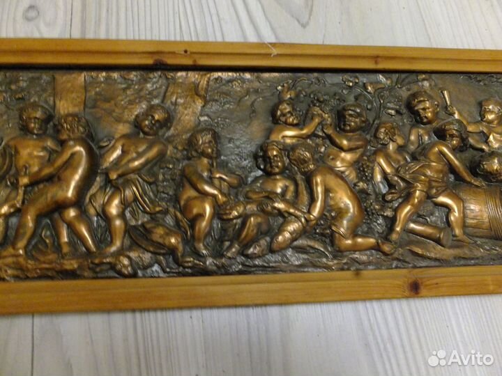 Медный барельеф, 