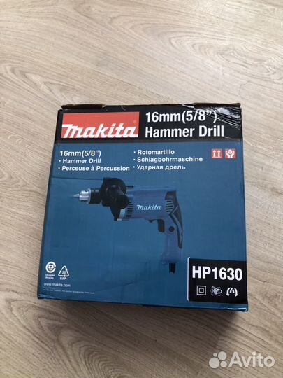 Дрель makita новая