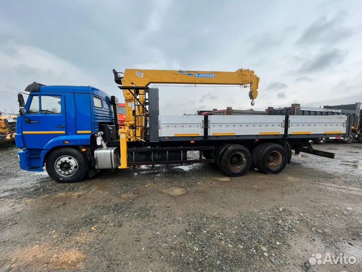 КамАЗ 65117 с КМУ, 2020