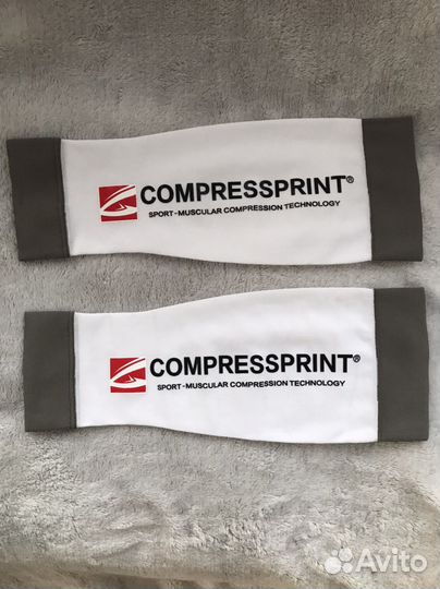 Компрессионные гетры compressprint белые