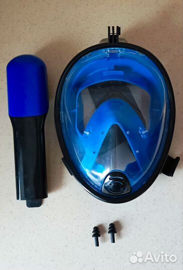 Маска для снорклинга L/XL + чехол