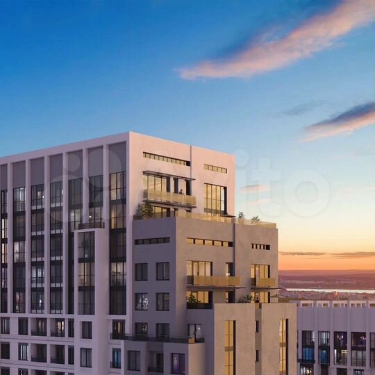 2-к. квартира, 81,4 м², 2/17 эт.