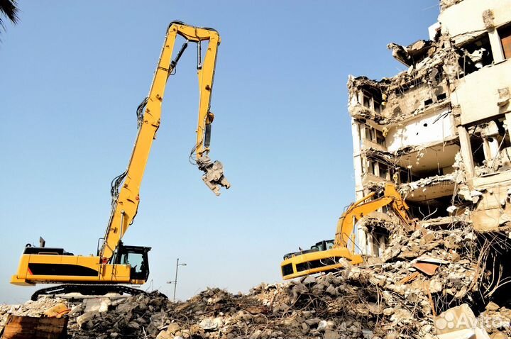 Демолюшен 22м на Экскаваторы 33тн