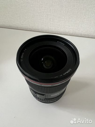 Canon EF 17-40mm f/4L USM