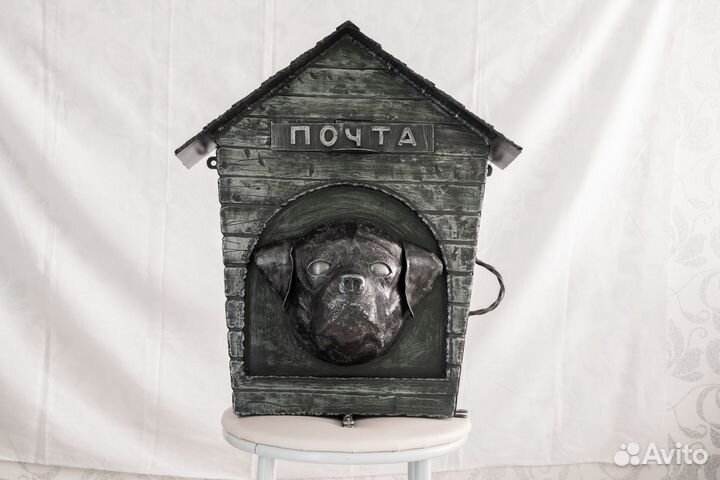 Кованый почтовый ящик Барбос