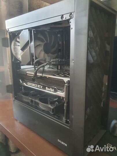 Игровой компьютер RTX 4070ti R7 5800x 32GB 1TB SSD