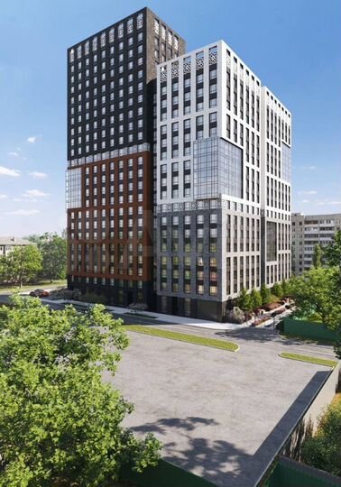 2-к. квартира, 69,3 м², 6/22 эт.