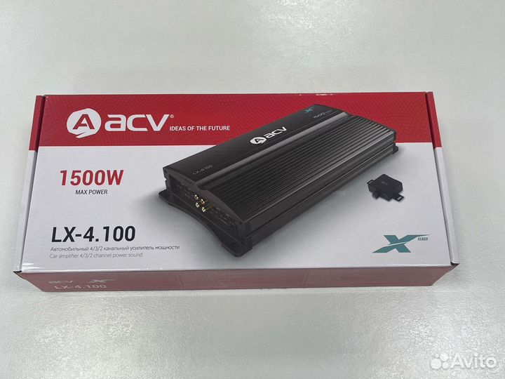 Усилитель 4х канальный ACV LX-4.100