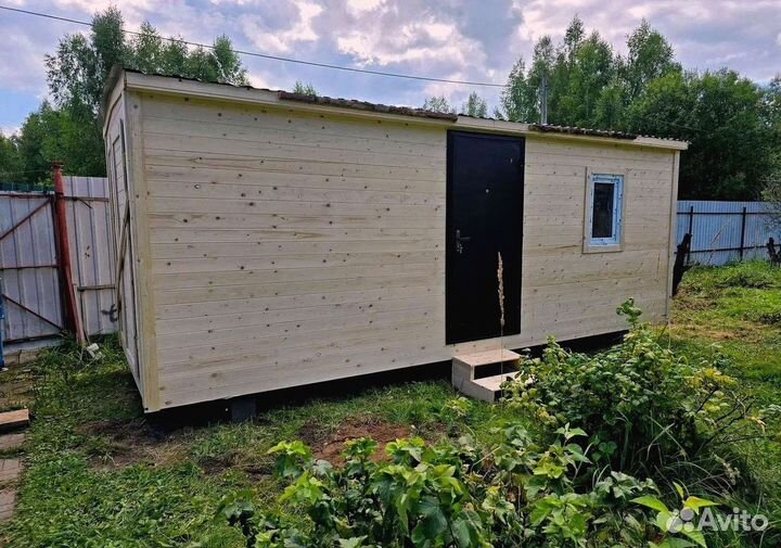 Бытовка вагончик из дерева