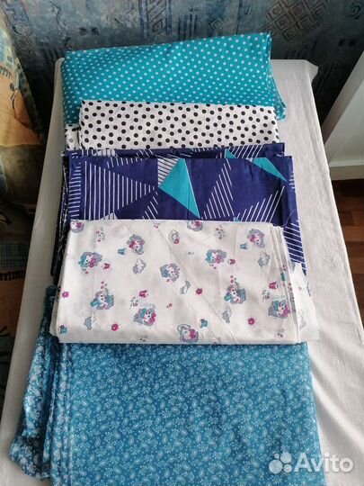 Ткани СССР, ситец, шерсть, креп-шелк