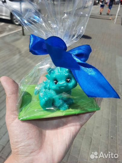 Мыло ручной работы дракон