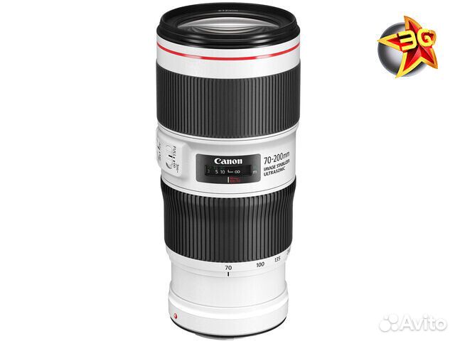 Объектив Canon EF 70-200mm f/4L IS II USM Новый