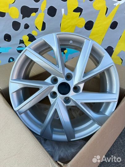 Khomen Wheels KHW1714 R17 F-Silver для Москвич 3