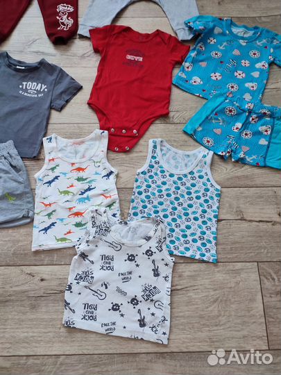 Детские вещи пакетом на мальчика 80