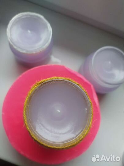 Ароматическая свеча лаванда