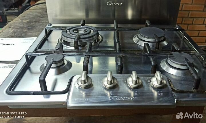 Встраеваемая газовая плита(духовой шкаф+варочная)