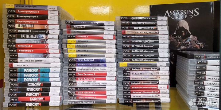 Игры ps3 Отправка почтой, прокат