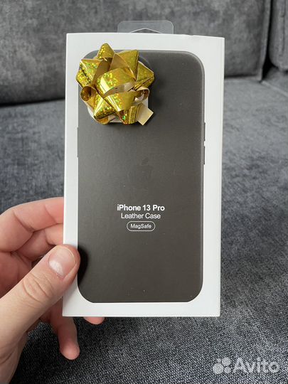 Чехол кожа для iPhone 13 Pro MagSafe