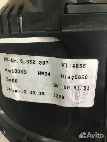 Панель приборов Bmw E60 N52B25