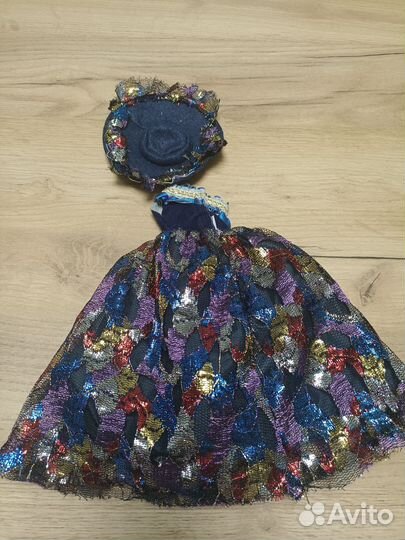 Бальное платье для Барби 90е