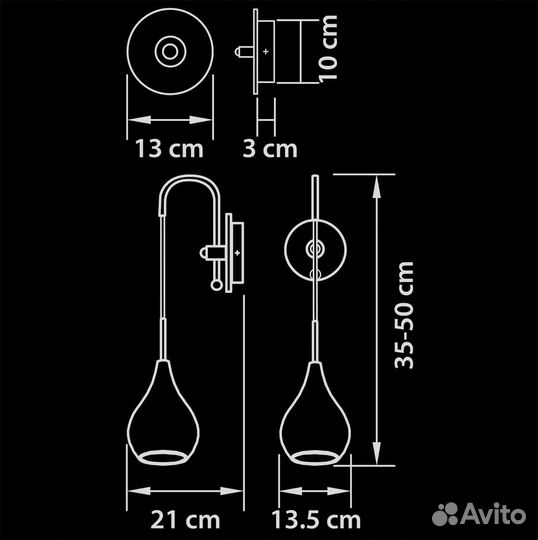 Бра Lightstar Pentola 