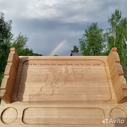 Поднос для подачи шашлыков