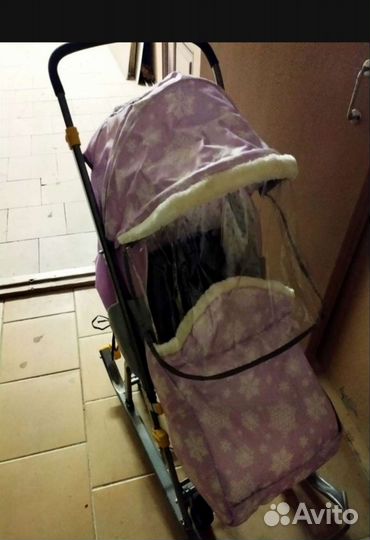 Коляска санки