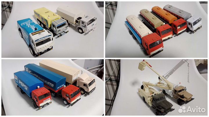 Модели грузовик 1 43