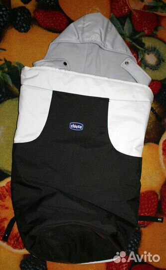 Кокон зимний (вкладыш) в коляску Chicco