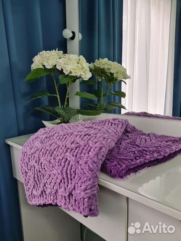 Плед детский плюшевый