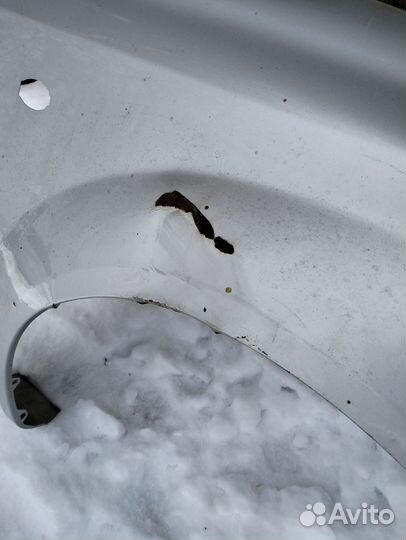 Крыло переднее правое chevrolet lacetti седан