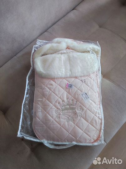 Комплект на выписку для девочки зима