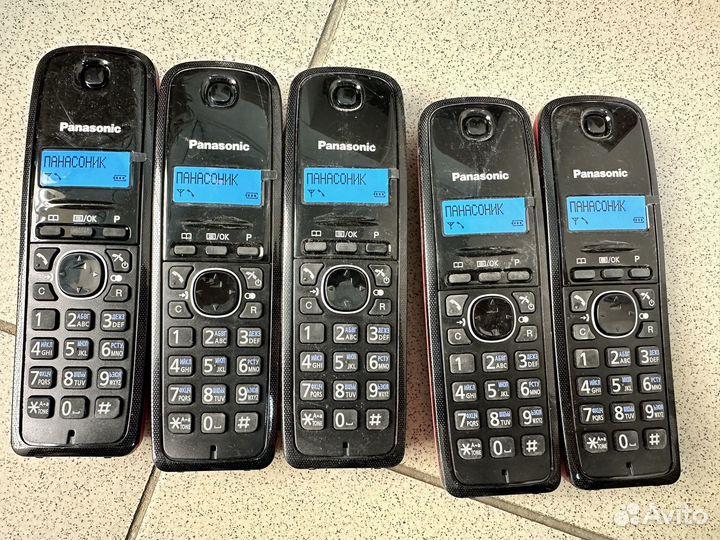 Panasonic радио телефон