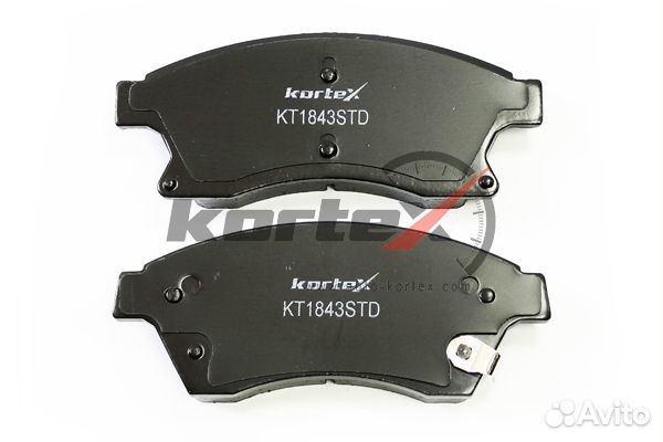 KT1843STD Колодки тормозные дисковые перед