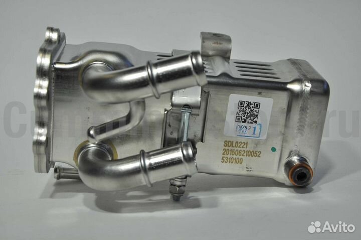 Охладитель отработавших газов Cummins ISF 2,8 Е-4 (5263165/5308965/5342842) Фотон Оригинал