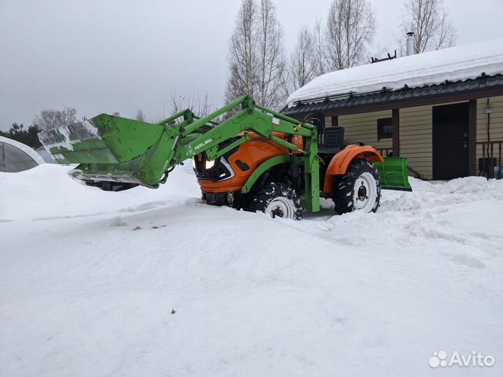 Мини-трактор КЕНТАВР Т-244 PRO с КУН, 2023