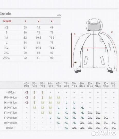 Горнолыжная куртка унисекс romp размер XL