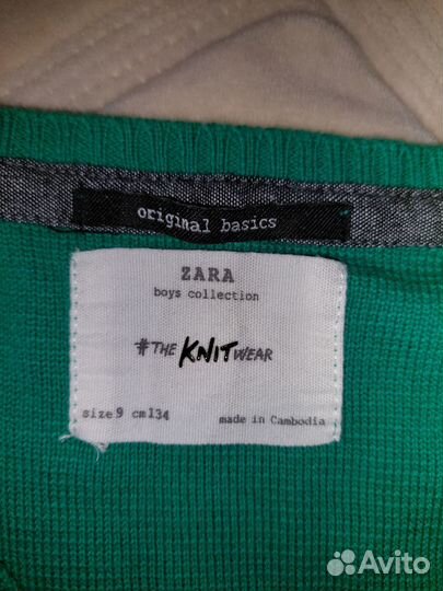 Свитер zara для мальчика