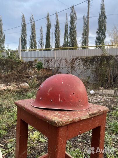 Шлем каска пожарного СССР