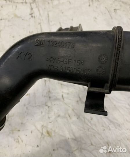 Патрубок впускной opel insignia a20dth