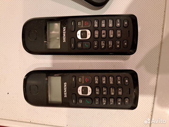 Радиотелефон panasonic с двумя трубками