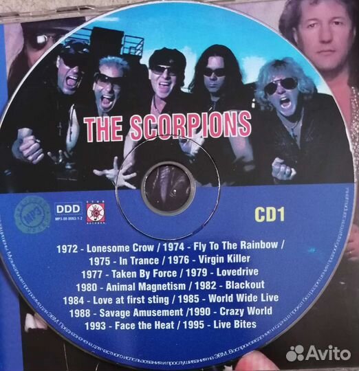 MP3 и CD группы Skorpions