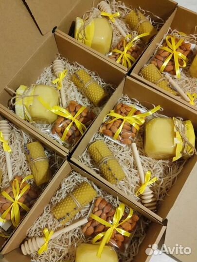 Подарочный набор с мёдом