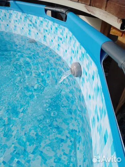 Бассейн Bestway steel pro max