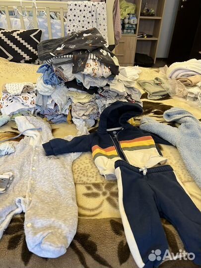 Детские вещи пакетом от 0 до 6 месяцев