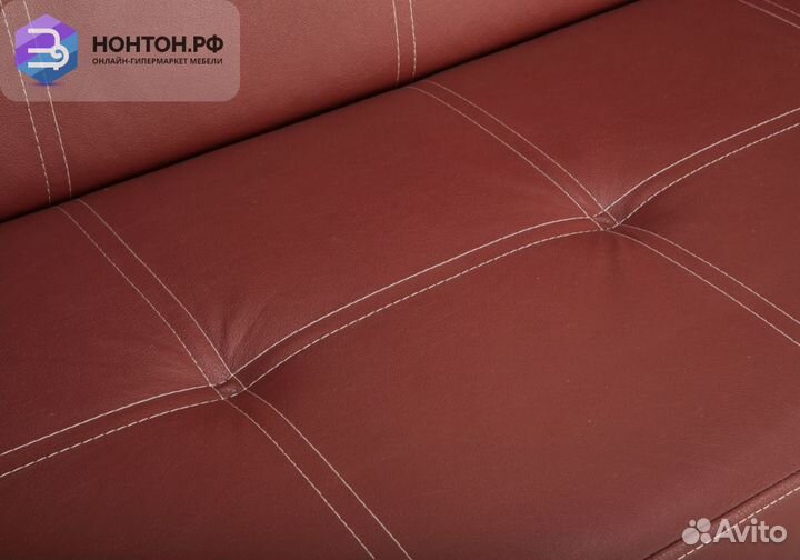 Диван клик-кляк Бомонд бордовый