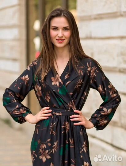 Платье на запах