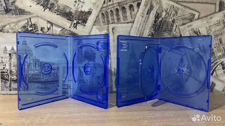 6 шт Коробки,боксы для дисков на ps4,ps5 двойные