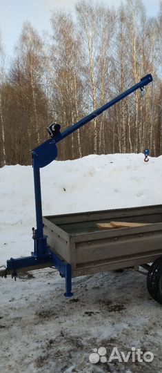 Мини кран на прицеп